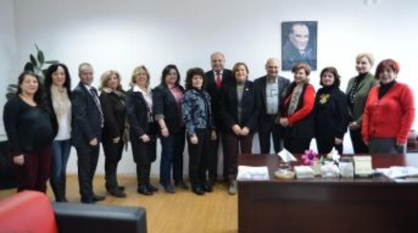 &Ccedil;alışmaları Yerinde İncelediler