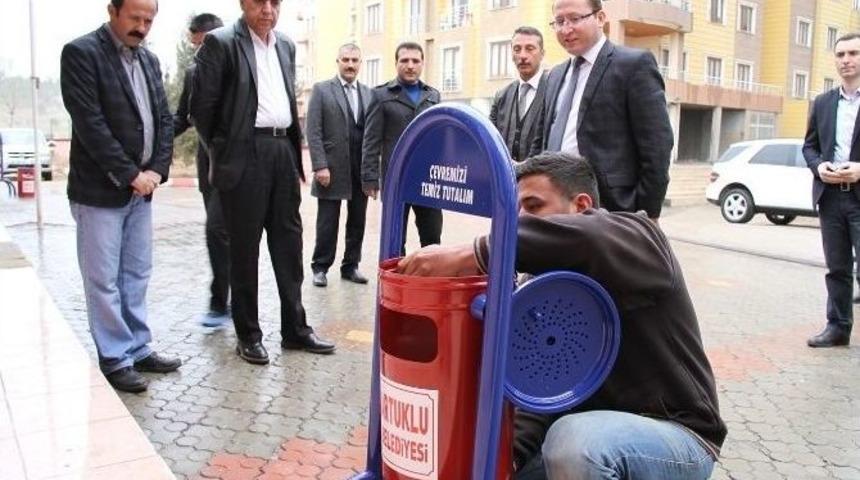 Artuklu&rsquo;da 145 Okula &Ccedil;&ouml;p Kutuları Yerleştiriliyor