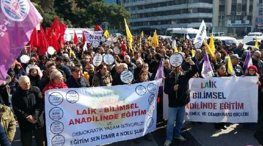 İzmir'de  'boykot Y&uuml;r&uuml;y&uuml;ş&uuml;' Gerginliği