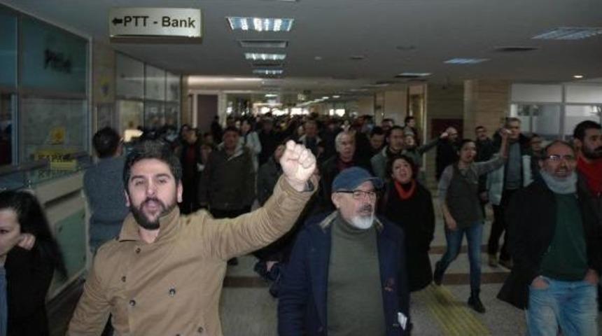 Eğitim Boykotu &Ouml;ncesi G&ouml;zaltına Alınan Kılı&ccedil; Adliyeye Sevk Edildi (4)