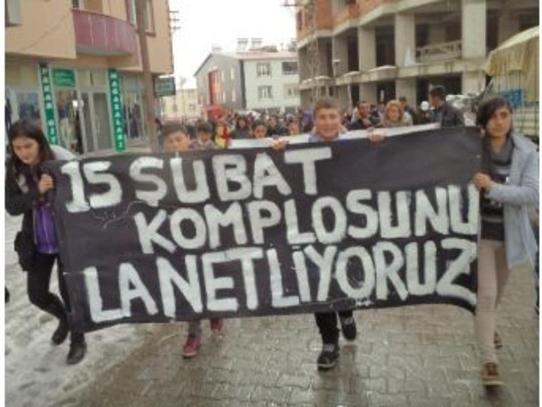 Varto’da 15 Şubat Protestosu