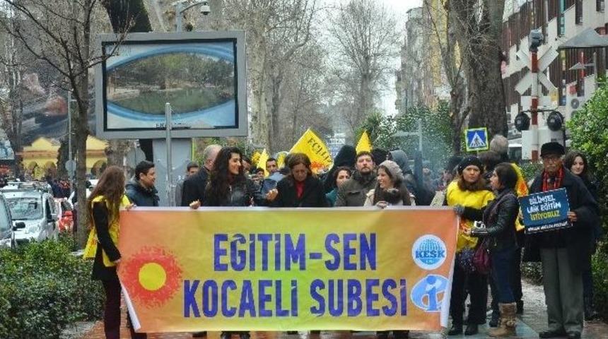 Eğitim-sen &rsquo;anadilde Eğitim&rsquo; İ&ccedil;in Y&uuml;r&uuml;d&uuml;