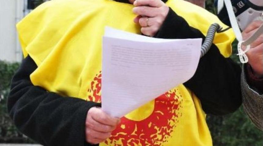 Soma'da &Ouml;ğretmenlerden Eylem