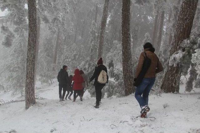 Kazdağları Kış Aylarında Da Fotoğrafçıların İlgisini Çekiyor