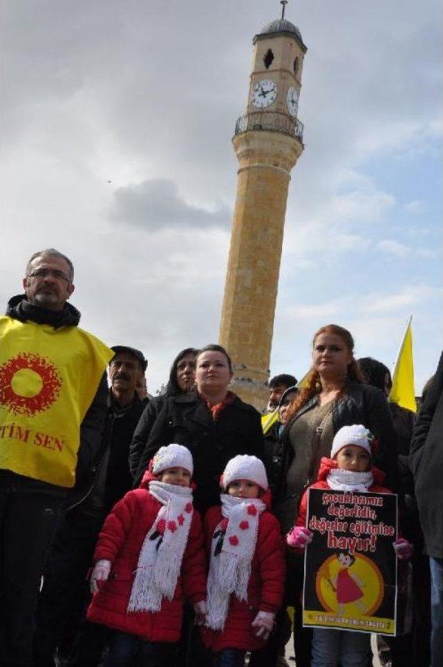 Çorum’Da Öğretmenler 'laik Ve Bilimsel Eğitim' Için Yürüdü