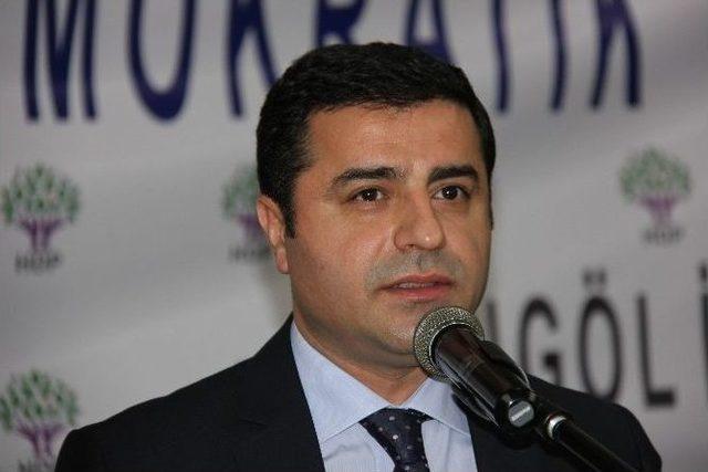 Hdp Eş Genel Başkanı Selahattin Demirtaş Bingöl’de