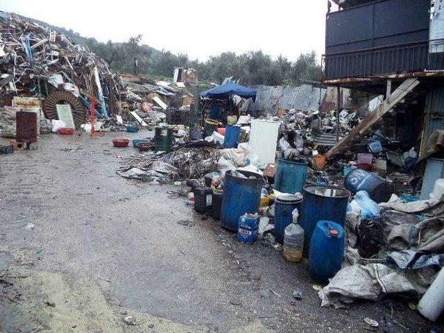 Mudanya’da Hurdalıklara Sıkı Denetim