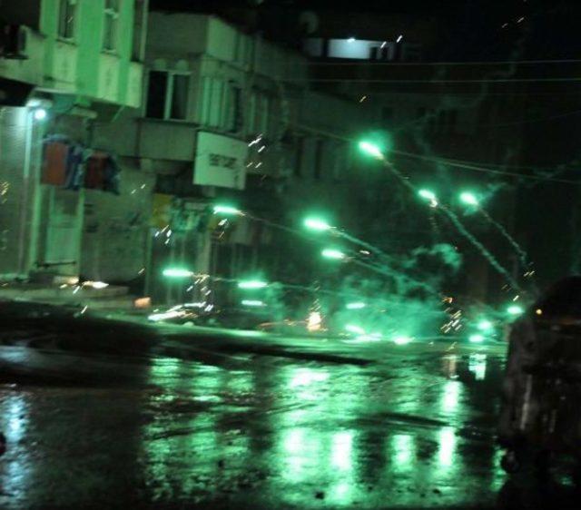 Gaziantep’Te Izinsiz Gösteriye Basınçlı Su Ve Biber Gazlı Müdahale