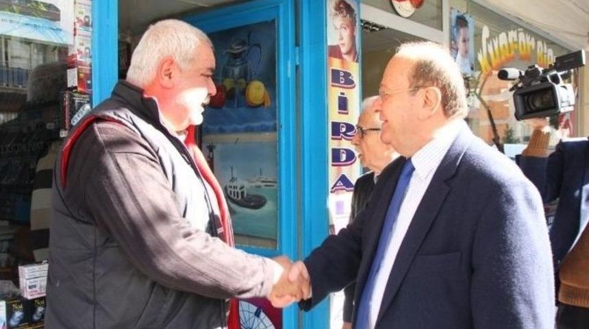 Başkan &Ouml;zakcan&rsquo;ın Ziyaretleri Memnuniyetle Karşılanıyor