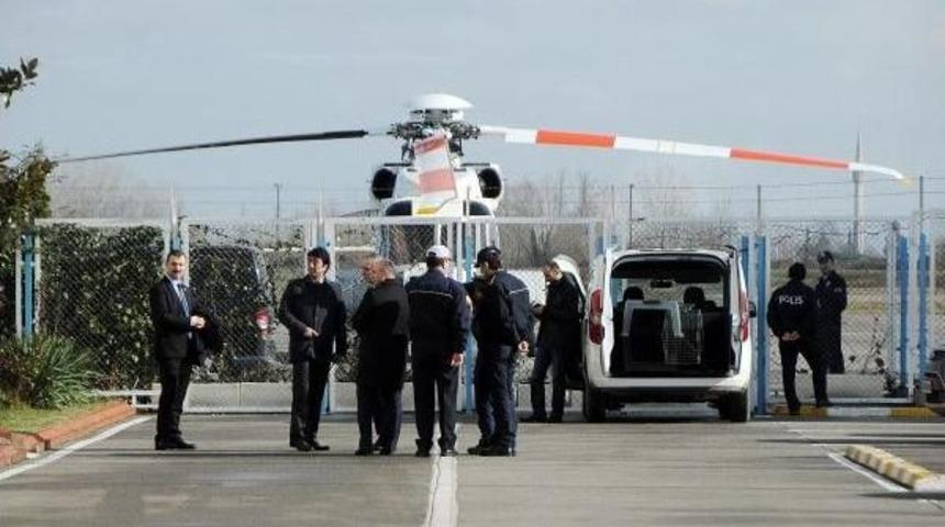 Başbakan Davutoğlu, Helikopterle Samsun'dan Ordu'ya Gitti
