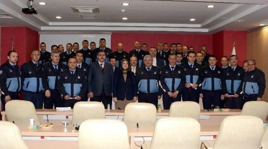 Meram Zabıtasında G&ouml;revde Y&uuml;kselme Heyecanı