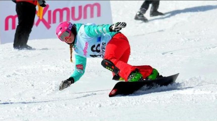 Snowboard Yarışları Erciyes&rsquo;Te Başladı