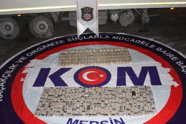 Mersin'de 202 Kilo Eroin Ele Geçirildi