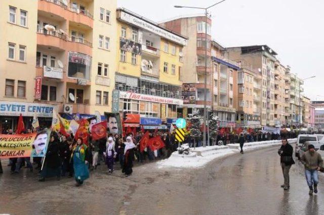 Hakkari'de, Öcalan Yürüyüşü