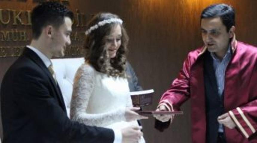 Kırşehir&rsquo;de 14 Şubat Sevgililer G&uuml;n&uuml;nde 11 Nikah Kıyıldı