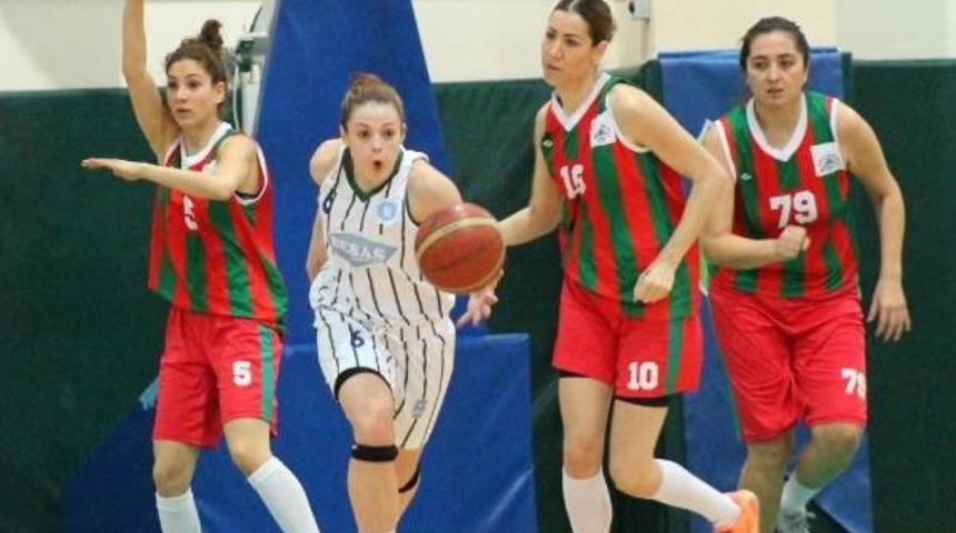 Bursa B&uuml;y&uuml;kşehir Belediyespor-Mudanya Belediyesi Din&ccedil;spor: 75-36