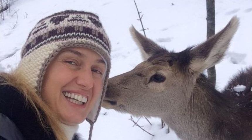 Manken Tuğba &Ouml;zay&rsquo;ın Keyifli Anları