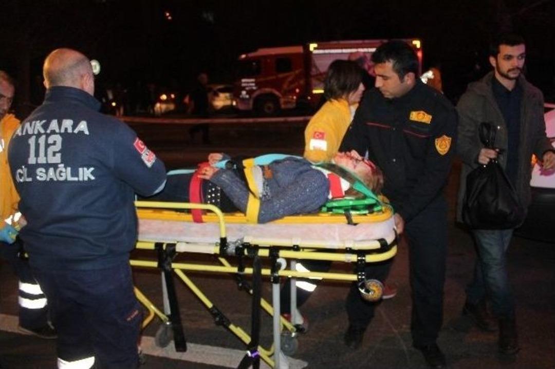 Başkent&rsquo;te 2 Ayrı Trafik Kazasında 3 Kişi Yaralandı