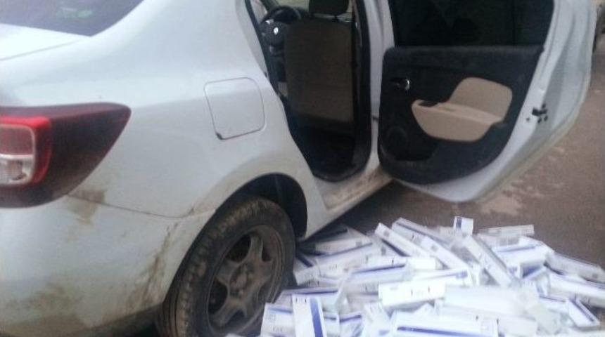 Jandarma 14 Bin Paket Ka&ccedil;ak Sigara Yakaladı