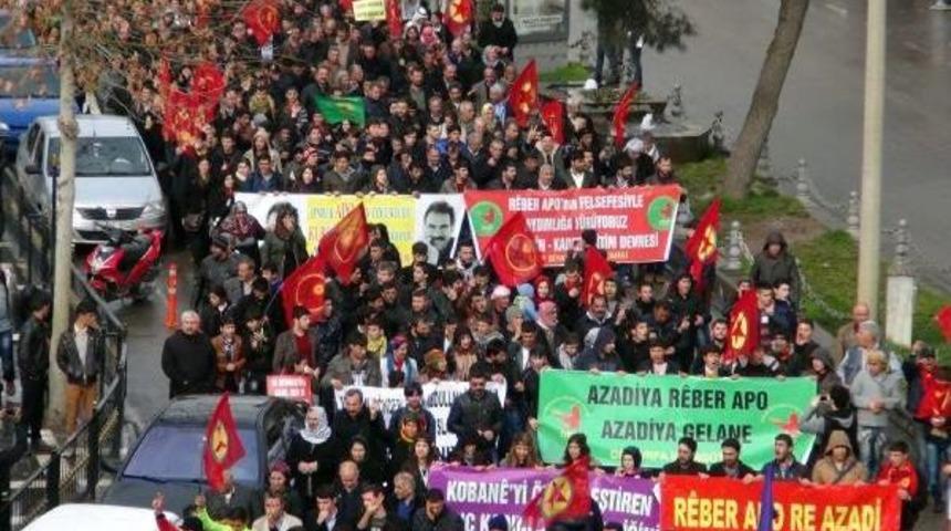 Şanlıurfa&rsquo;Da &Ouml;calan I&ccedil;in Y&uuml;r&uuml;d&uuml;ler