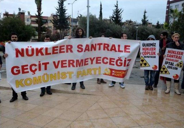 Mersin'de Nükleer Karşıtı Eylem