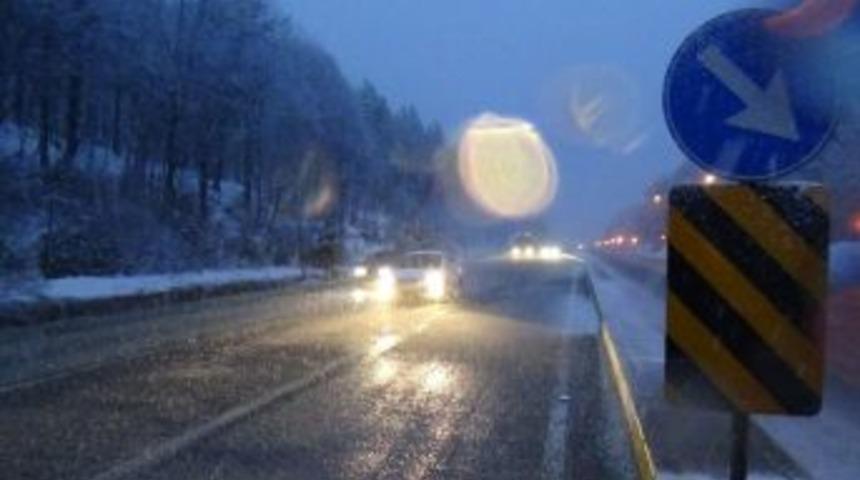 Bolu Dağı&rsquo;nda Kar Yağışı Başladı