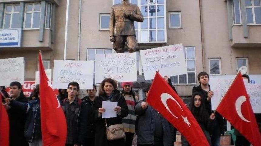 Akşehir&rsquo;de &Ouml;zgecan Aslan İ&ccedil;in Y&uuml;r&uuml;y&uuml;ş D&uuml;zenlendi