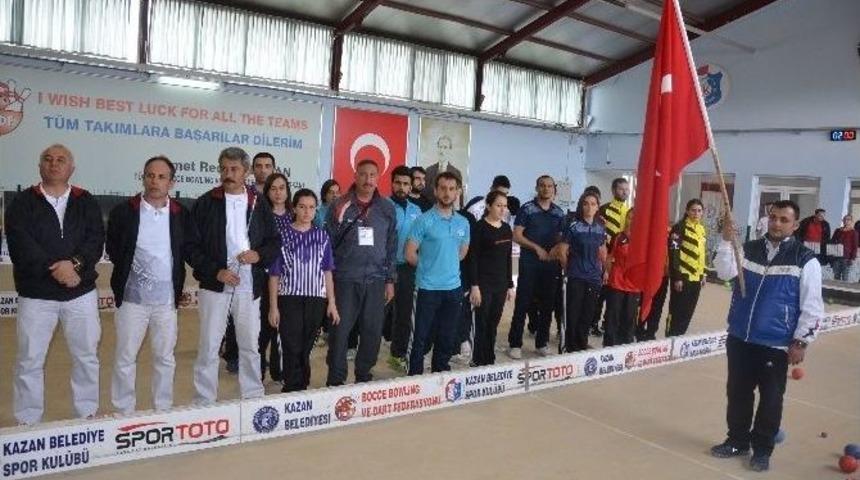 T&uuml;rkiye Bocce 1. Ligi 1. Etabı Kazan&rsquo;da Yapıldı