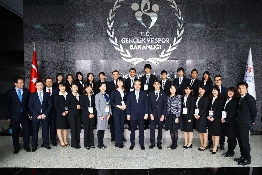 Bakan Kılı&ccedil;, Japon Heyeti Kabul Etti