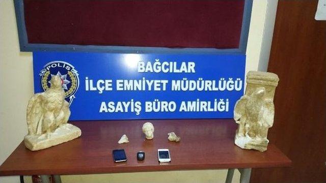 Bağcılar’da Tarihi Eser Operasyonu