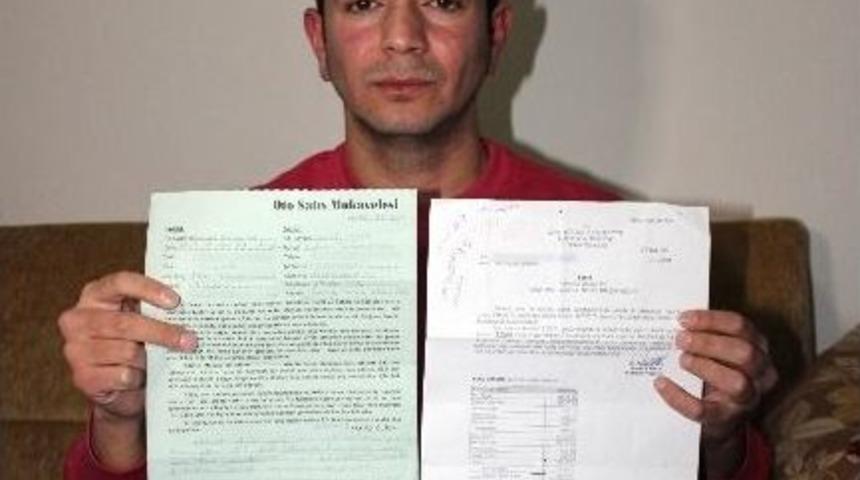 (&ouml;zel Haber) Engelli Vatandaşa Sekiz Sene Sonra Gelen Ceza Haciz Getirtti