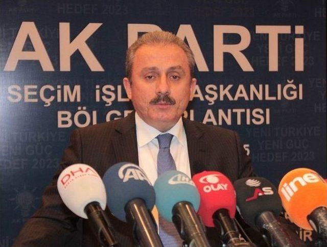 Ak Parti Genel Merkez Seçim İşlerinden Sorumlu Başkan Yardımcısı Prof. Dr. Mustafa Şentop: