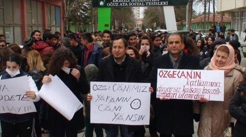 Ereğli&rsquo;de &Ouml;zgecan İ&ccedil;in Y&uuml;r&uuml;d&uuml;ler