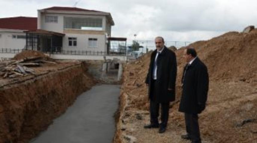 Yeşiltepe&rsquo;de Saha D&uuml;zenleme &Ccedil;alışmaları S&uuml;r&uuml;yor