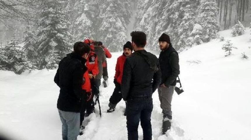 Yaylada Mahsur Kalan 3 Kişi Kurtarıldı