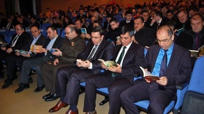 &ldquo;&ccedil;aycuma Okuyor&rdquo; Projesi Tanıtıldı