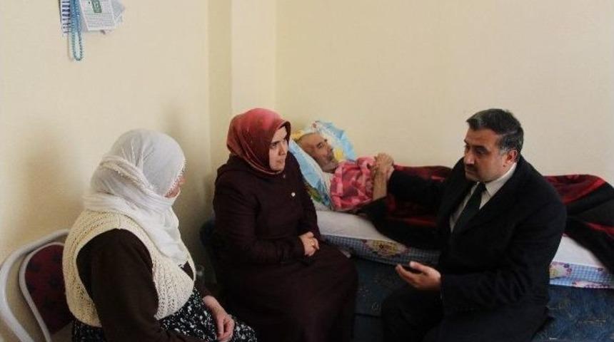 Başkan Cabbar Hasta Ziyaretlerinde