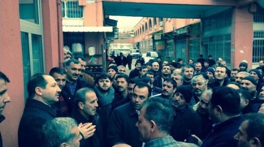 Milletvekili &Ouml;z, Şire Pazarı&rsquo;nı Ziyaret Etti