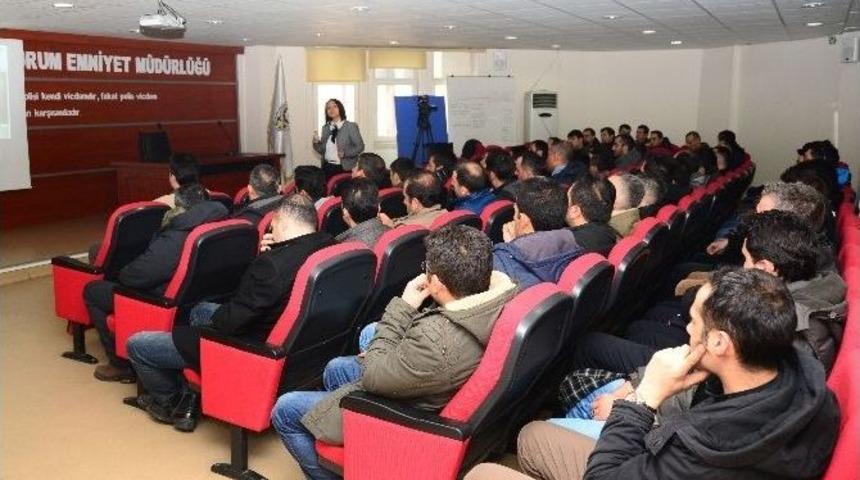 Emniyet Mensuplarına &ldquo;etkili İletişim Ve &Ouml;fke Y&ouml;netimi&rdquo; Semineri