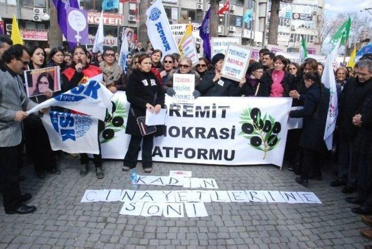 Edremitli Kadınlar Özgecan İçin Meydanlara İndi G4