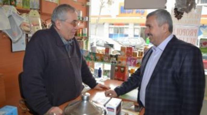 Başkan Baran Esnaf Ziyaretlerinde