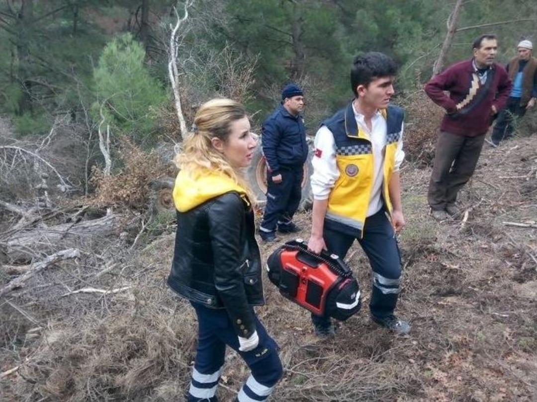 Takla Atan Trakt&ouml;r&uuml;n Altında Can Verdi