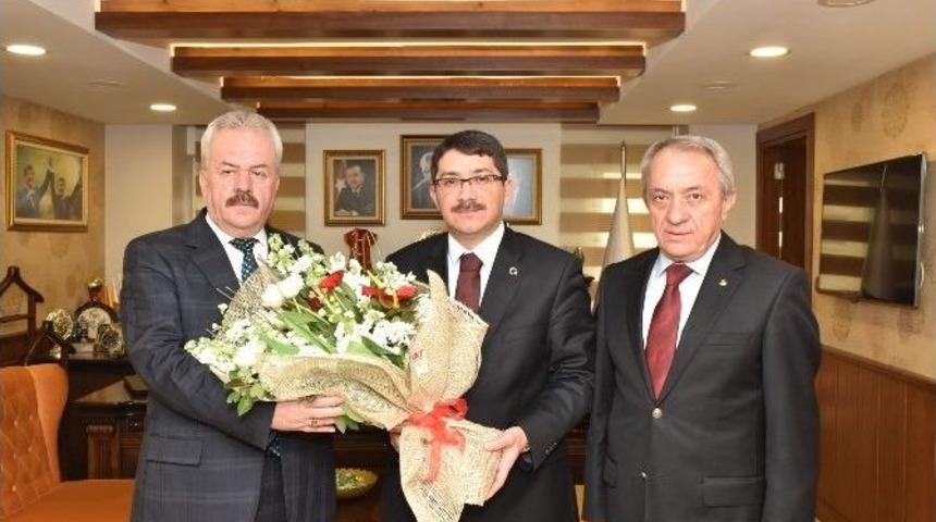 Manisa Tso&rsquo;dan Başkan &Ccedil;elik&rsquo;e Ziyaret