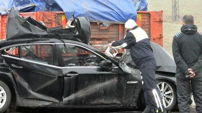 Bolu&rsquo;da Trafik Kazası: 2 &Ouml;l&uuml;