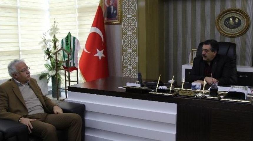 Milletvekili Zorlu&rsquo;dan Başkan Kale&rsquo;ye Ziyaret