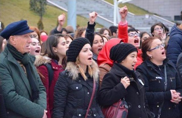 Karabük'te Özgecan Için Yürüdüler