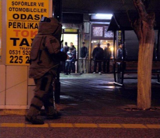 Gaziantep’Te Ağaçtaki El Çantasında Bomba Paniği 1