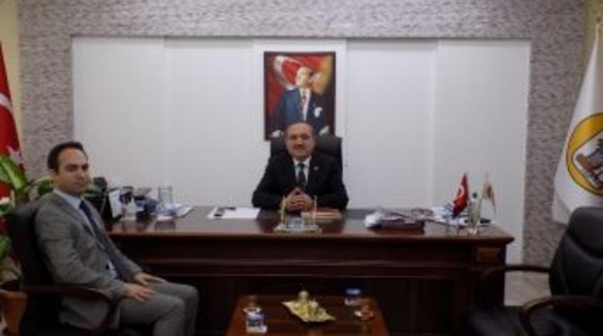 Genel Sekreter A&ccedil;ıkg&ouml;z&rsquo;den, Başkan Uzun&rsquo;a Ziyaret