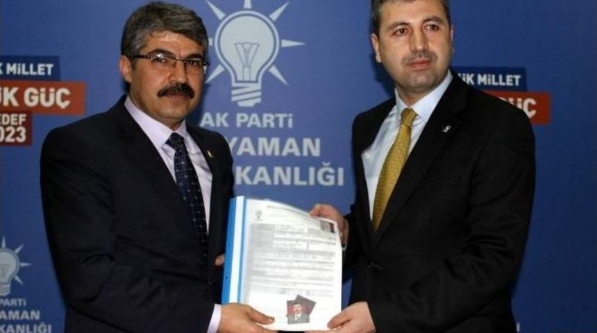 Abdurrahman Dimez Aday Adaylığı Başvurusunu Yaptı