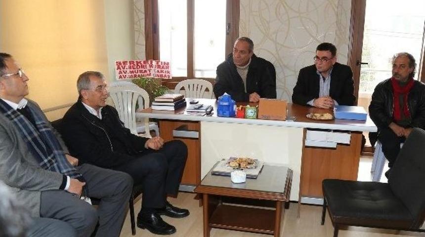 Başkan Tarhan Siyasi Partileri Ziyarete Devam Ediyor